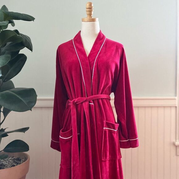 Dior Other - Christian Dior Vintage Velour Robe